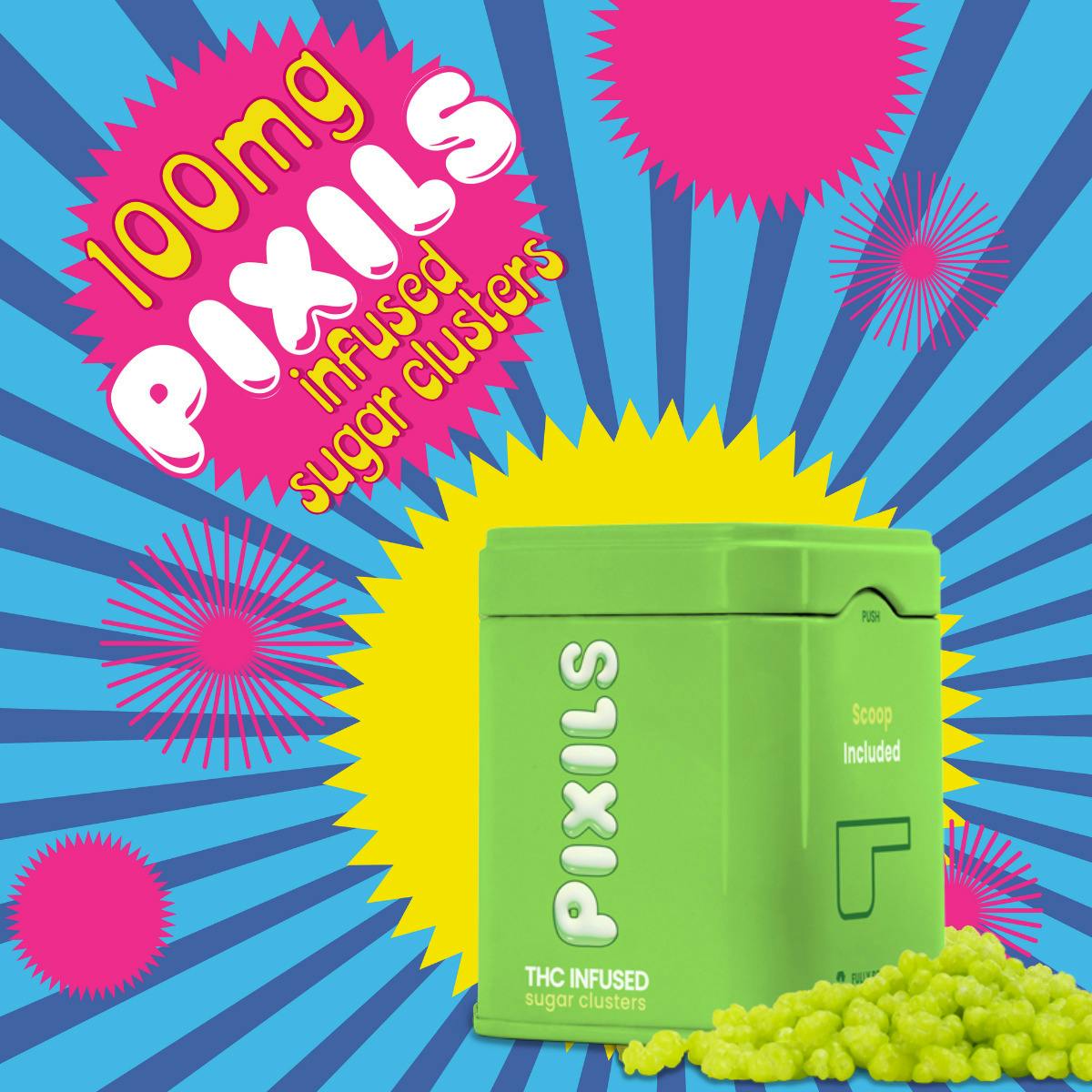 PIXILS Sugar Clusters 100 MG Watermelon