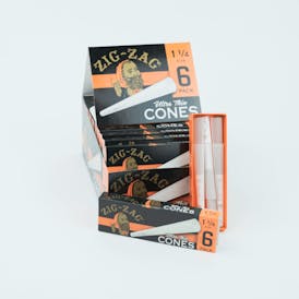 Zig Zag Orange Cones 6-pack