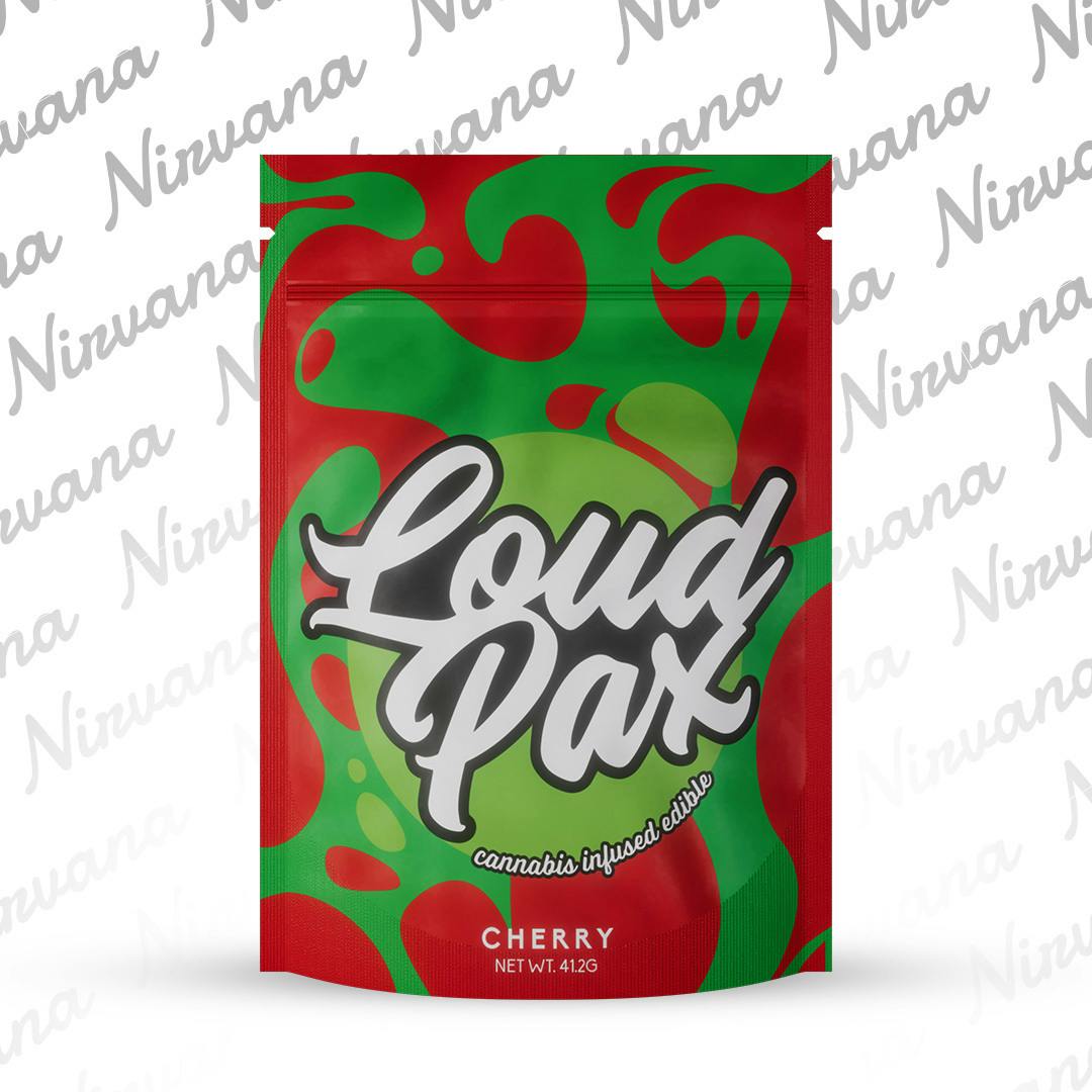 Loudpax - Cherry - 200mg Hash Rosin Gummies (4x50mg)