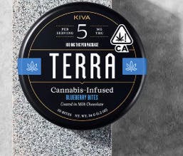 Terra Bites - Blueberry - 100mg Chocolate Bites (20x5mg)