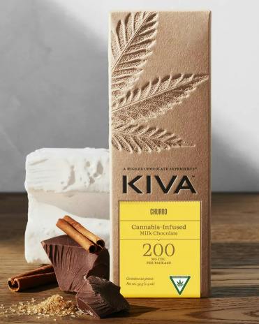 Kiva - Churro - 200mg Chocolate Bar