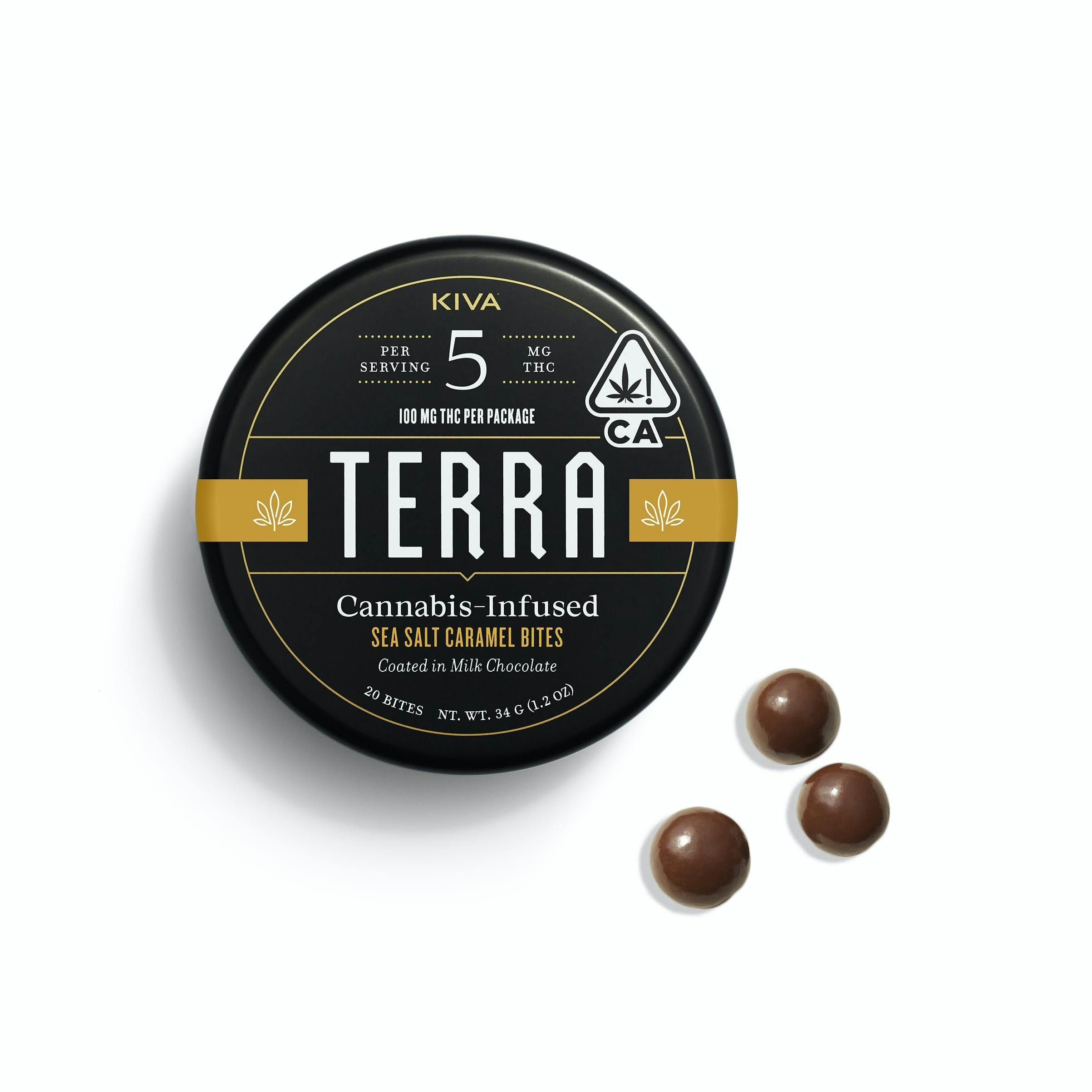 Milk Chocolate Covered Sea Salt Caramel Bites