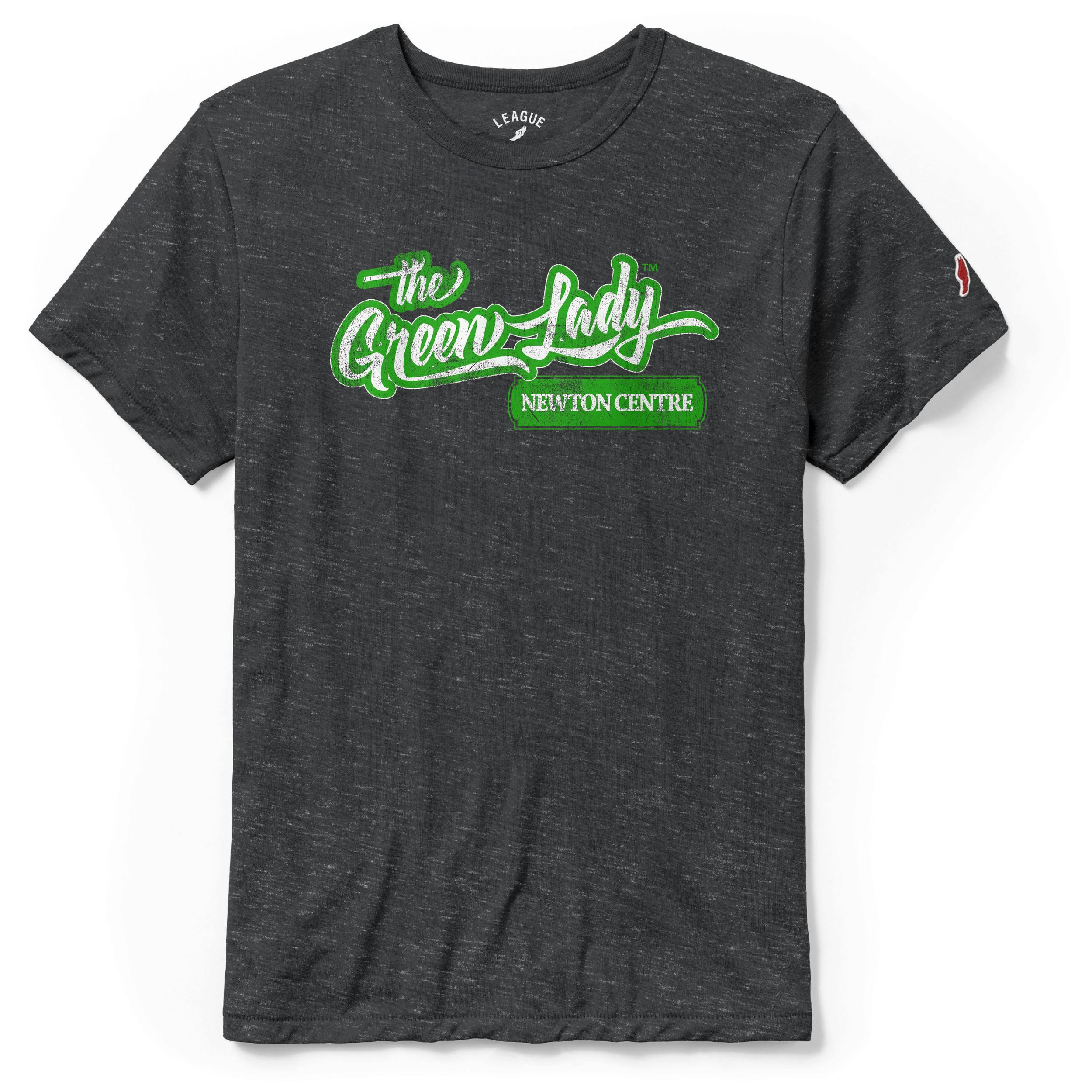 Green Lady Newton T-Shirt - Heather Gray (S)
