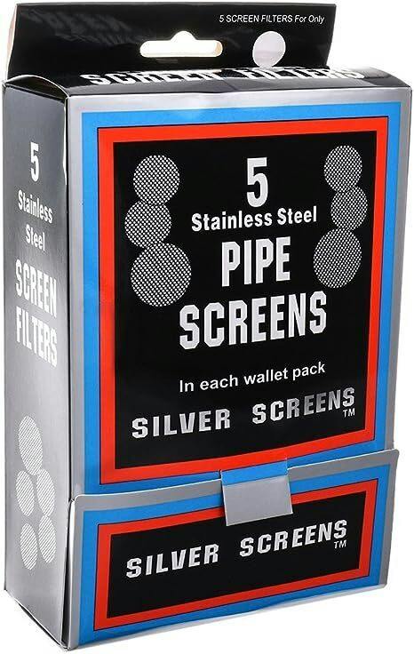 Stainless Steel Screens 5 Pack at The Green Lady Dispensary