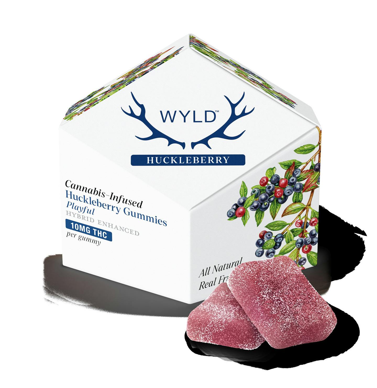 Huckleberry Gummies - 100mg THC - 20 Servings cannabis product