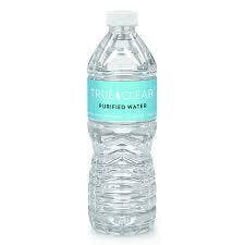 True Clear Purified Water Bottle at The Green Lady Dispensary