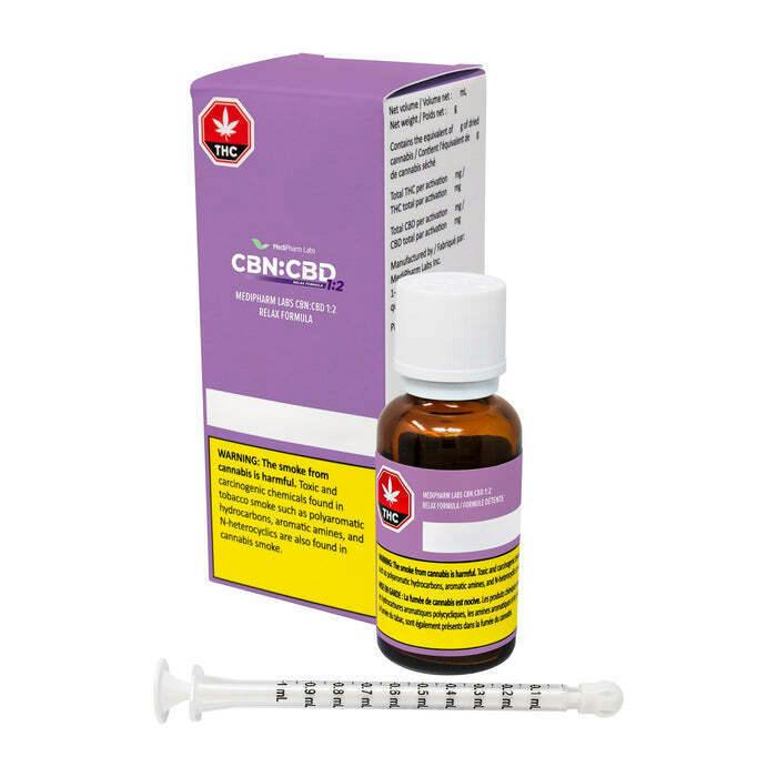 CBN:CBD 1:2 Relax Formula