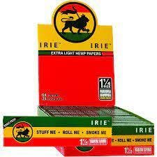 IRIE - 1 1/4" Xtra Light Hemp Rolling Papers (64 sheets/pack)