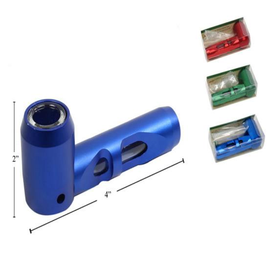 Moji Mellow - Deluxe Metal Pipe w/Pipe Cleaner