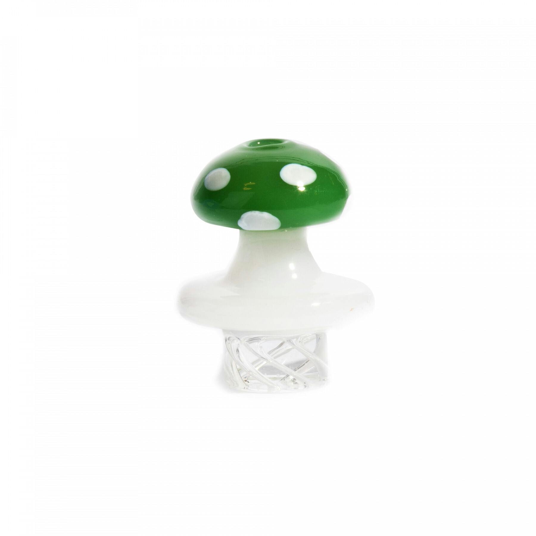 Red Eye Glass - Mushroom Whirlpool Carb Cap (Green)