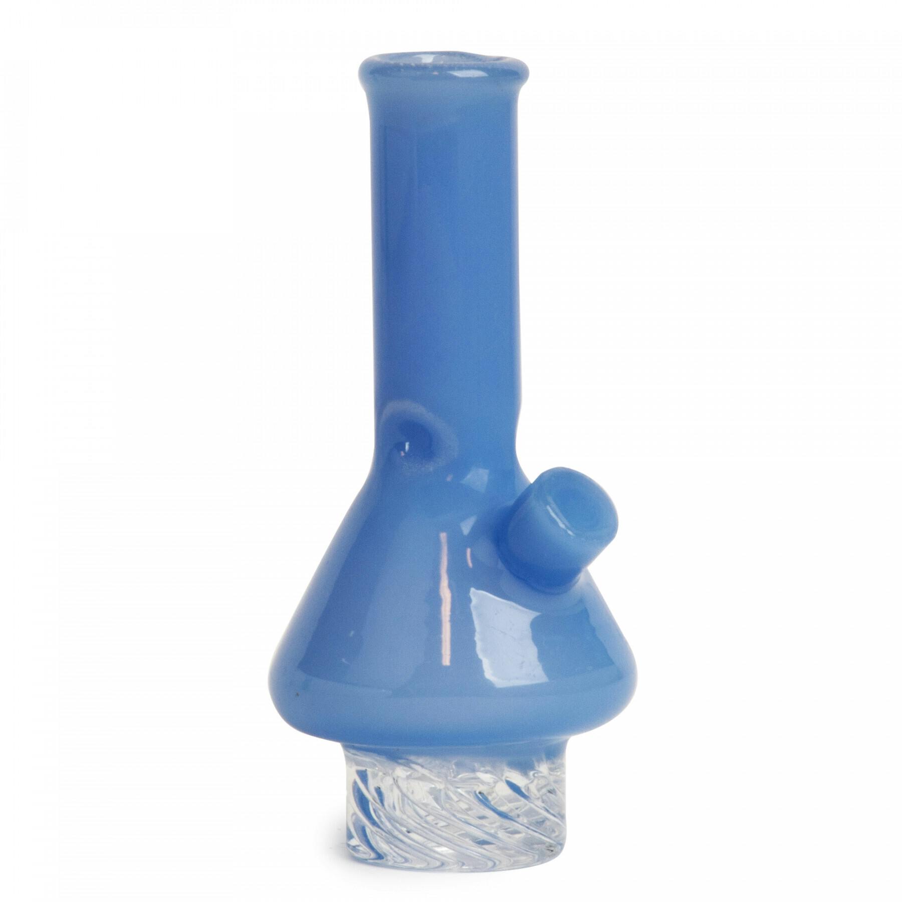 Red Eye Glass - Beaker Whirlpool Carb Cap (Fits 25mm Bangers) (Blue)