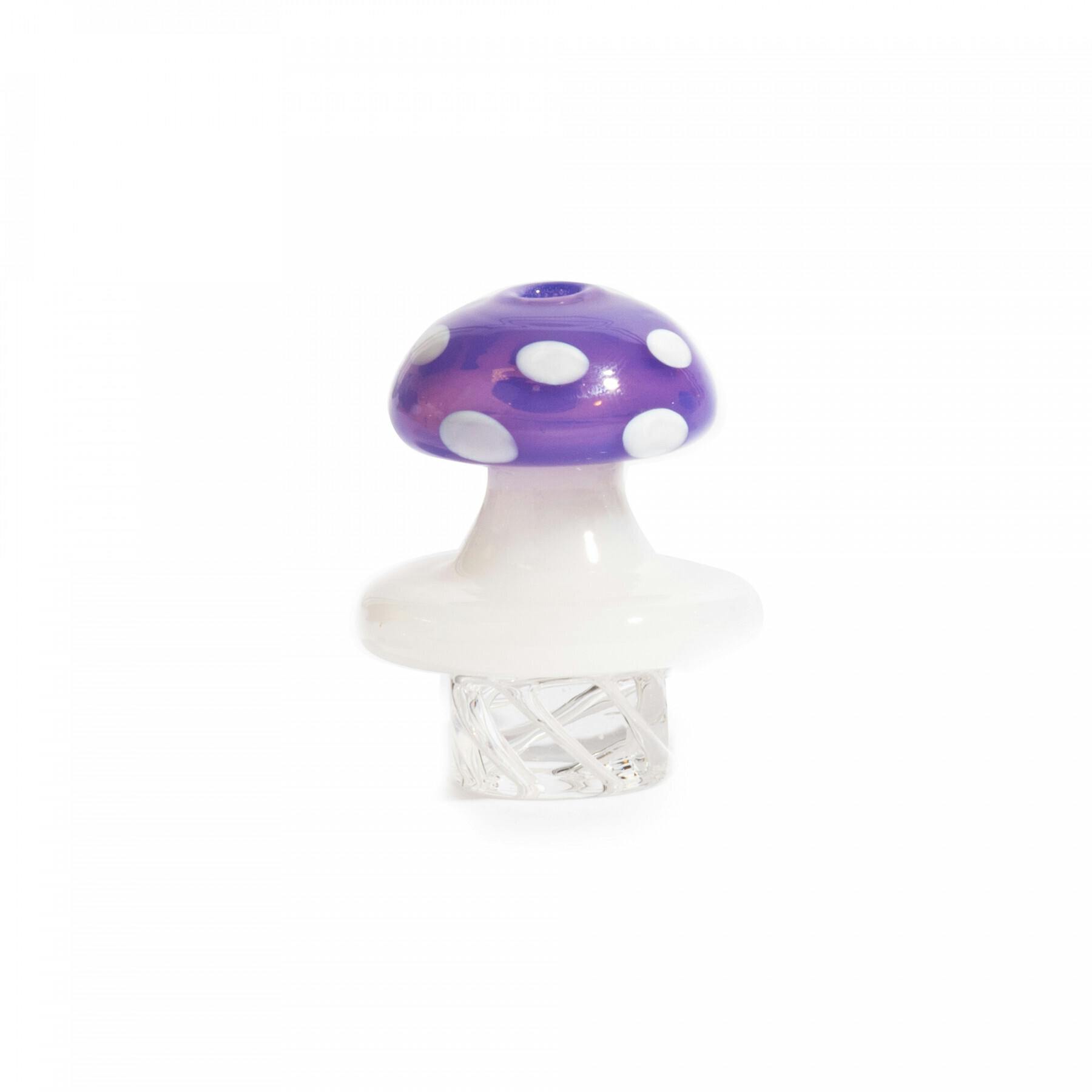 Red Eye Glass - Mushroom Whirlpool Carb Cap (Purple)