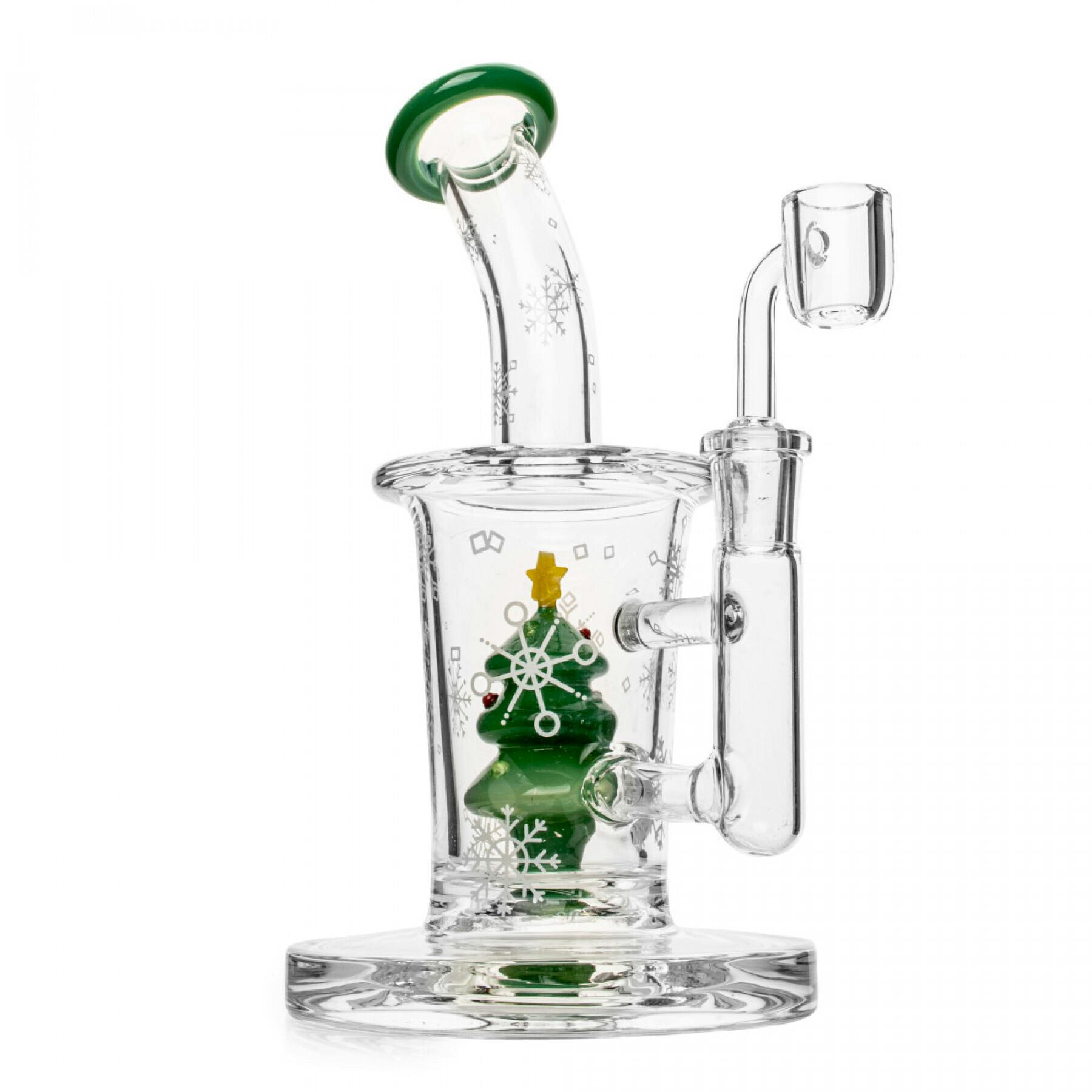 Red Eye Glass - 8.5" Christmas Tree Concentrate Rig