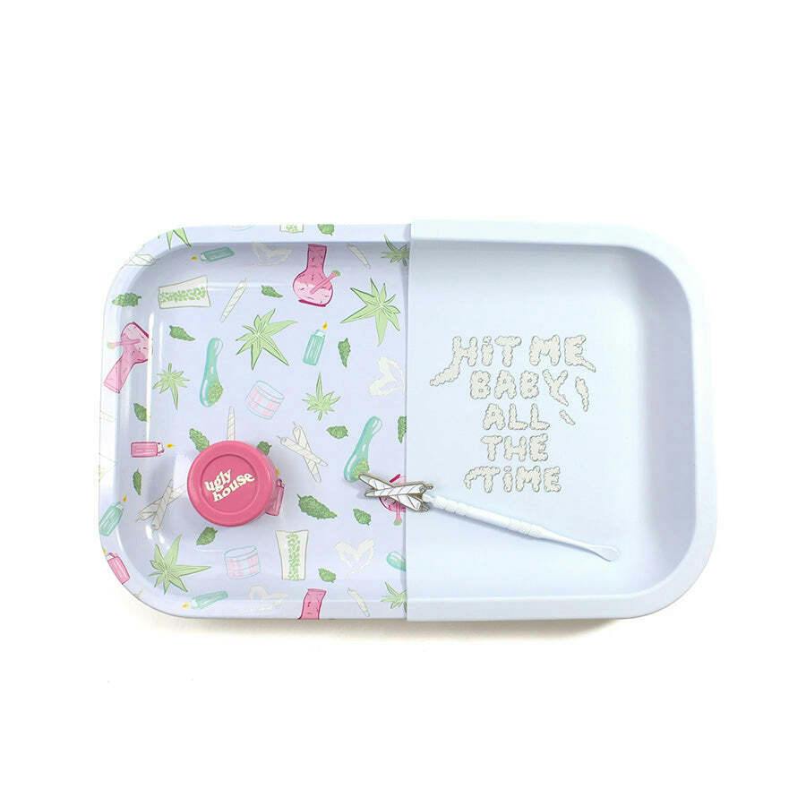 Ugly House - Hit Me Baby Dab kit Rolling Tray (4-Piece)