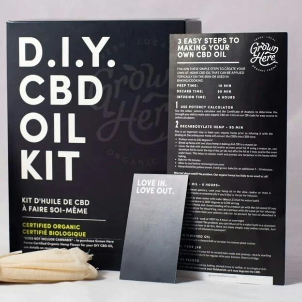 Grown Here - CBD Oil Kit