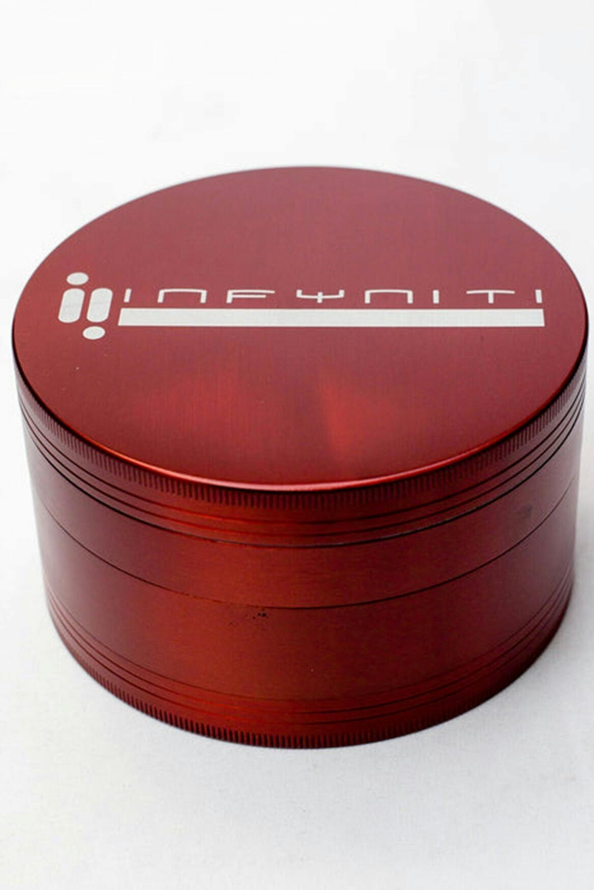 Infyniti - 4" Giant Herb Grinder 4pc (Red)