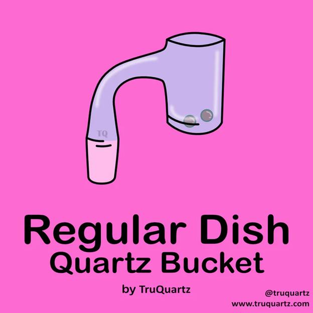 TruQuartz - Regular Dish Quartz Bucket (14/90)