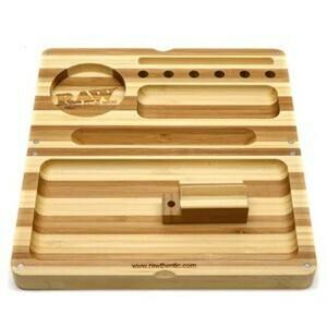RAW - Backflip Rolling Striped Bamboo Tray
