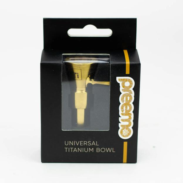 O Preemo Titanium Bowl - Gold (14 mm/ 19 mm)