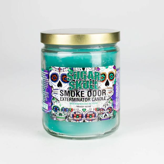 Smoke Odor Exterminator 13 oz Candles - Sugar Skull