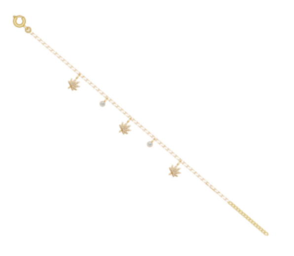 The Kush Girls - SO: Charmed Bracelet (Gold)
