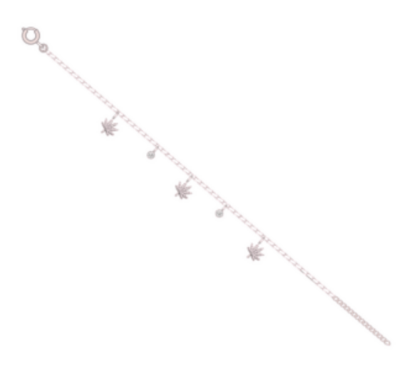 The Kush Girls - SO: Charmed Bracelet (Silver)