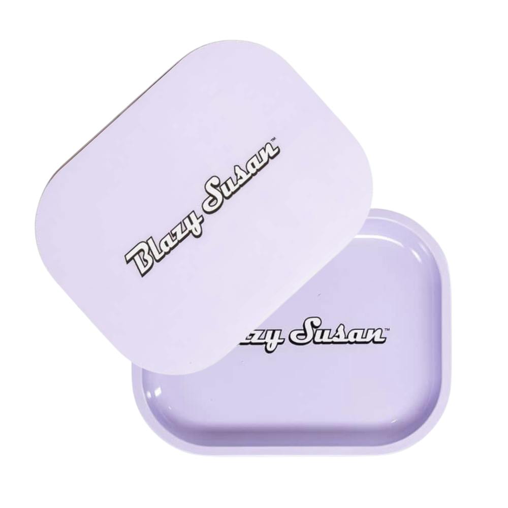 Blazy Susan - Purple Rolling Tray w/ Lid (Small)