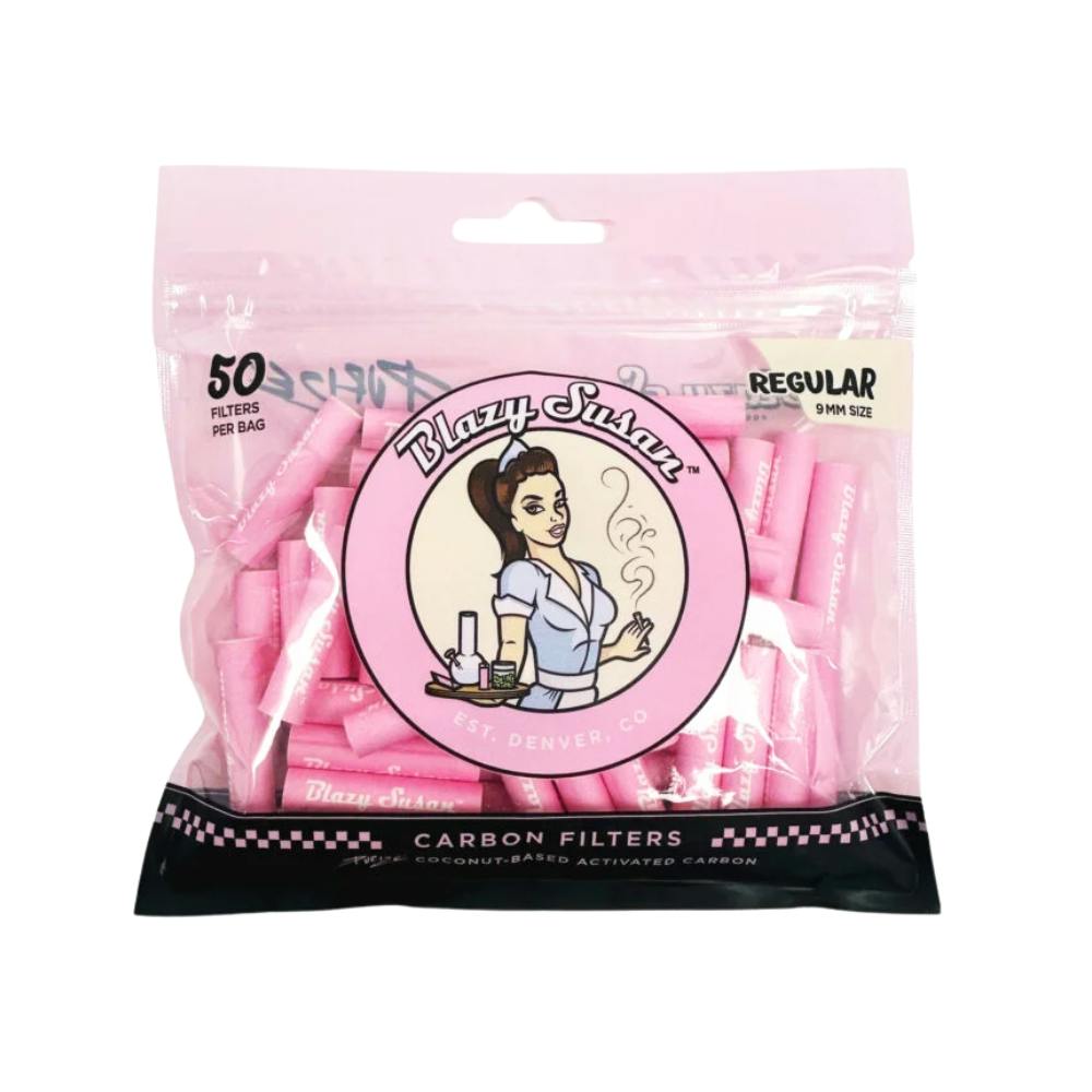 Blazy Susan - Pink Purize Regular Active Carbon Filters (50pc)