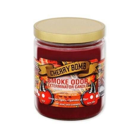 Smoke Odor Exterminator 13 oz Candles - Cherry Bomb Exterminator Candle *Fall Seasonal*