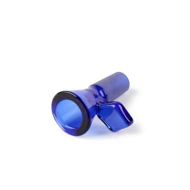 Red Eye Tek 14mm Blue Pull-Out W/Diamond Handle & Polished Joint - Blue