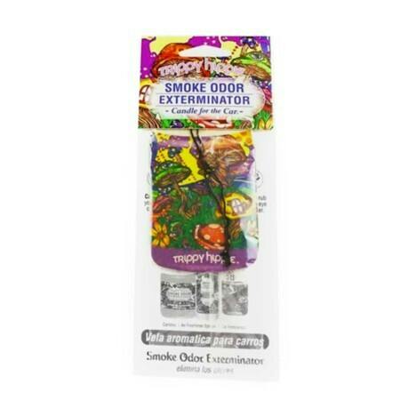 Hippie Love Smoke Odor Car Hanger