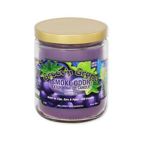 Smoke Odor Exterminator 13 oz Candles - Groovin Grape Exterminator Candle *Fall Seasonal*