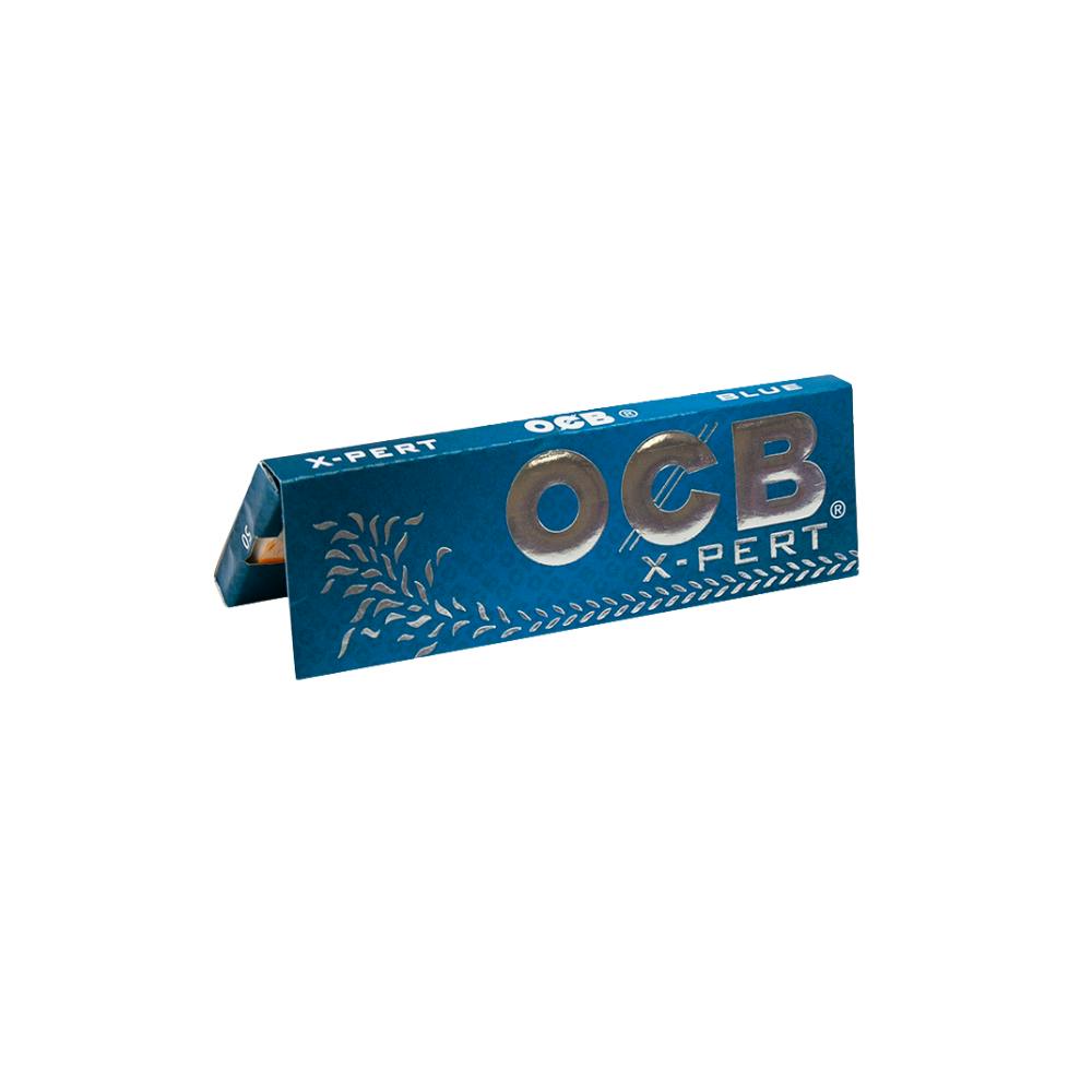 OCB X-pert Blue Single Wide Rolling Papers (50ct)
