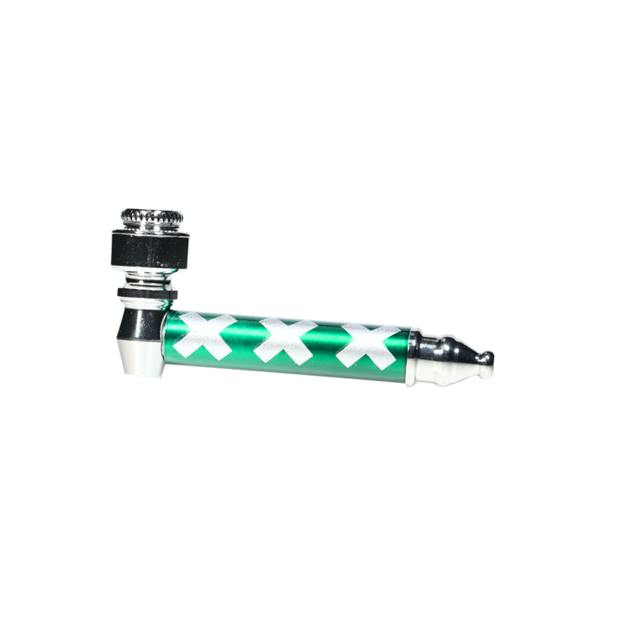 Arsenal High Grade XXX Design Large Metal Hand Pipe w/ Screens