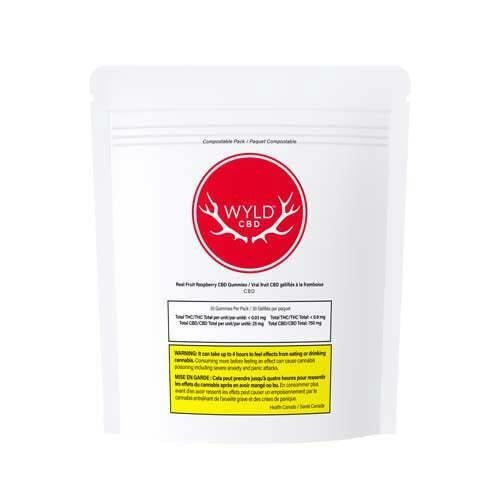 Real Fruit Raspberry CBD Gummies