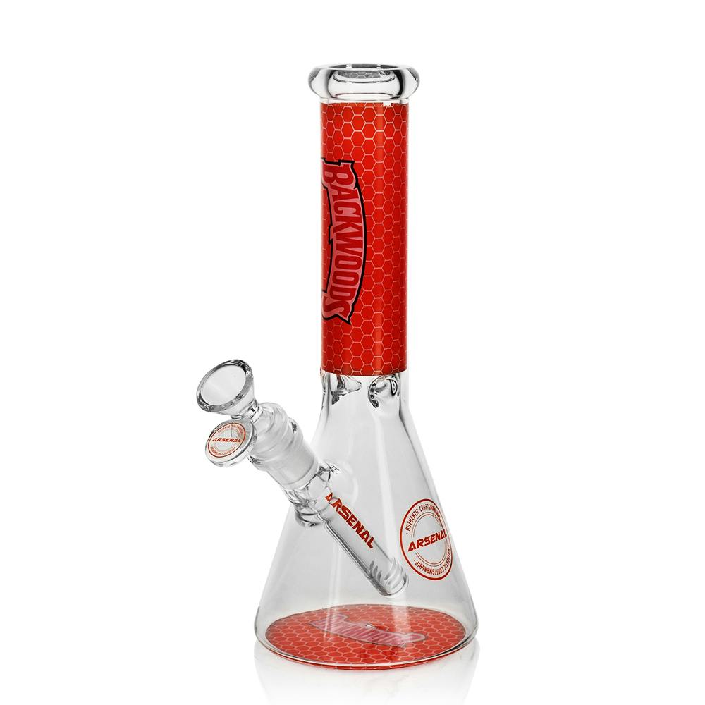 10" Arsenal BKW Glass Bong (Orange)