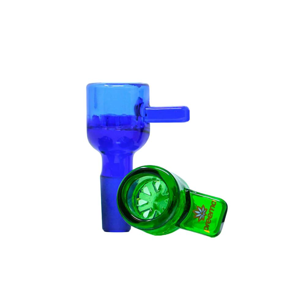 2.5" Preemo Glass Coloured Screen Bowl (Blue)