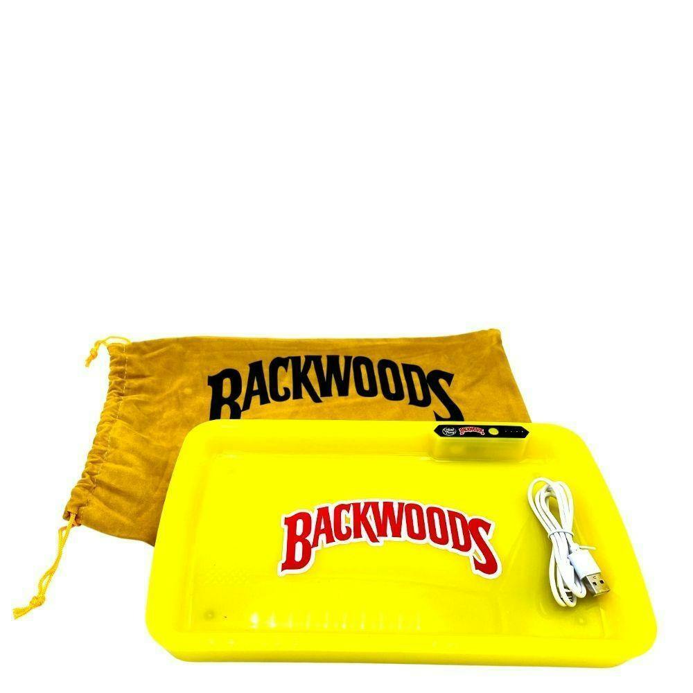 LED Rolling Tray (Yellow)
