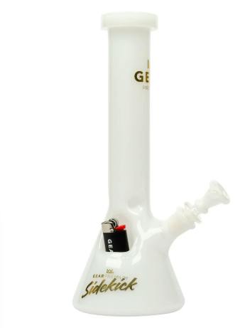 GEAR Premium - 12" Sidekick Water Pipe (White)