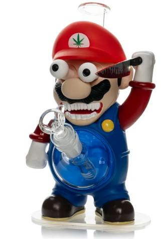 West Coast Gifts - 9.5" Mutant Plumber Water Pipe