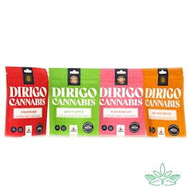 Dirigo - 300mg Orange & Cream Gummies (Vegan/Gluten Free)