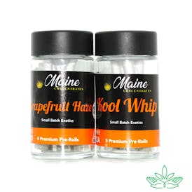 Grape Cream Cake I 5pk Infused Prerolls I Maine Concentrates