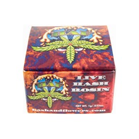 Hash And Flower | Blue Nerds Live Hash Rosin (1g)