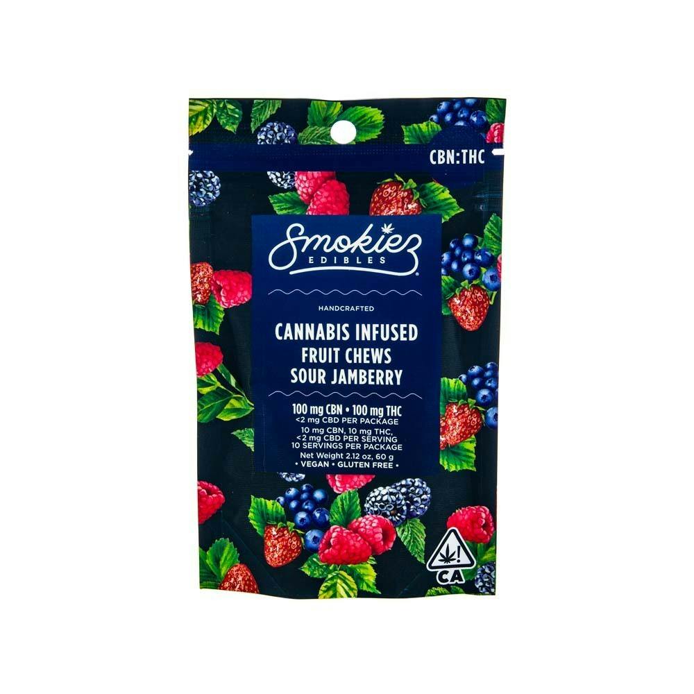 Smokiez: Sour Jamberry Fruit Chew