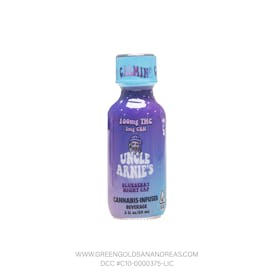 Uncle Arnies | Blueberry Nightcap Shot (20:1 THC:CBN - 100mg Total)