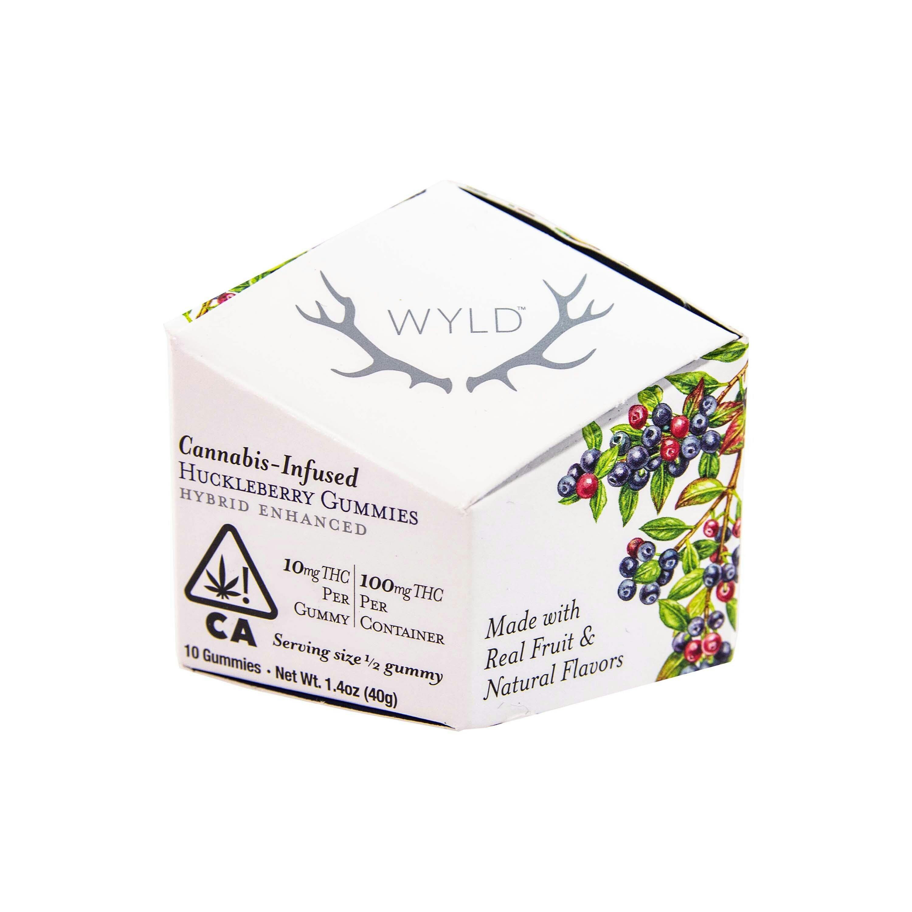 Wyld: Huckleberry Gummies (100mg THC)