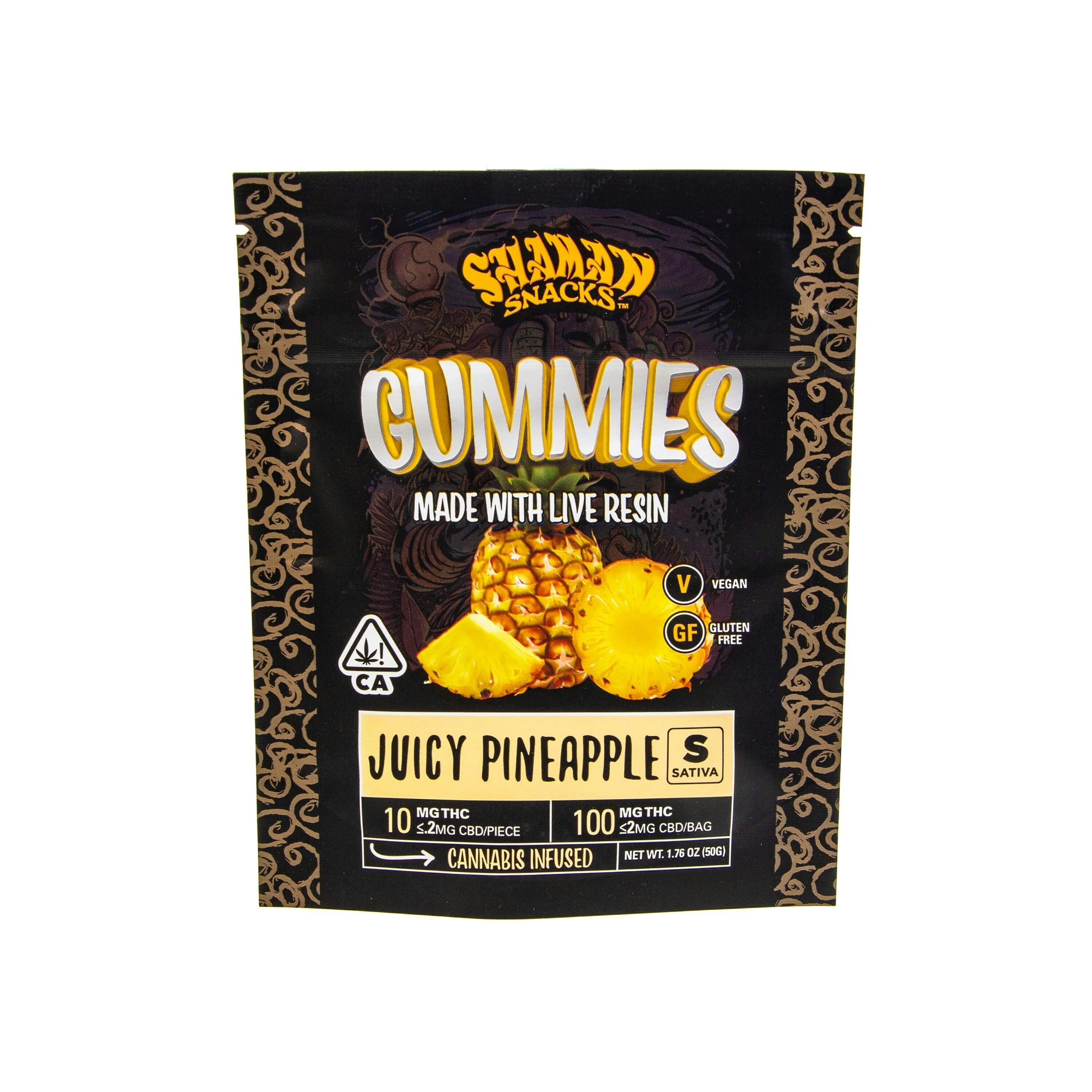 Shaman Snacks: Juicy Pineapple