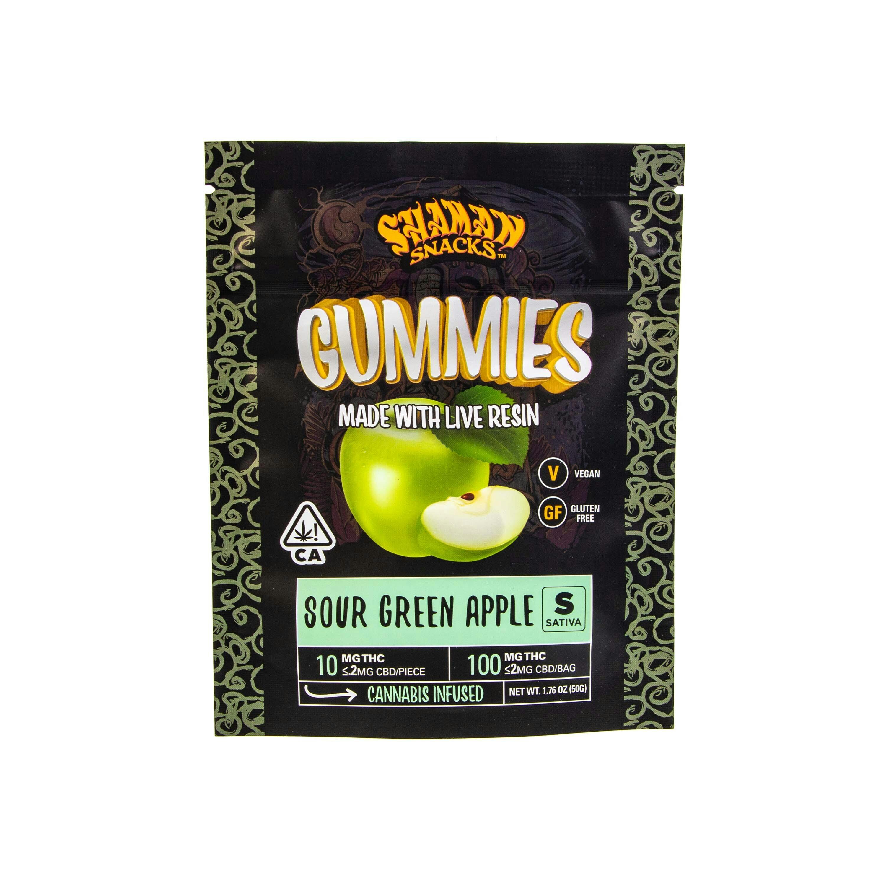 Shaman Snacks: Sour Green Apple