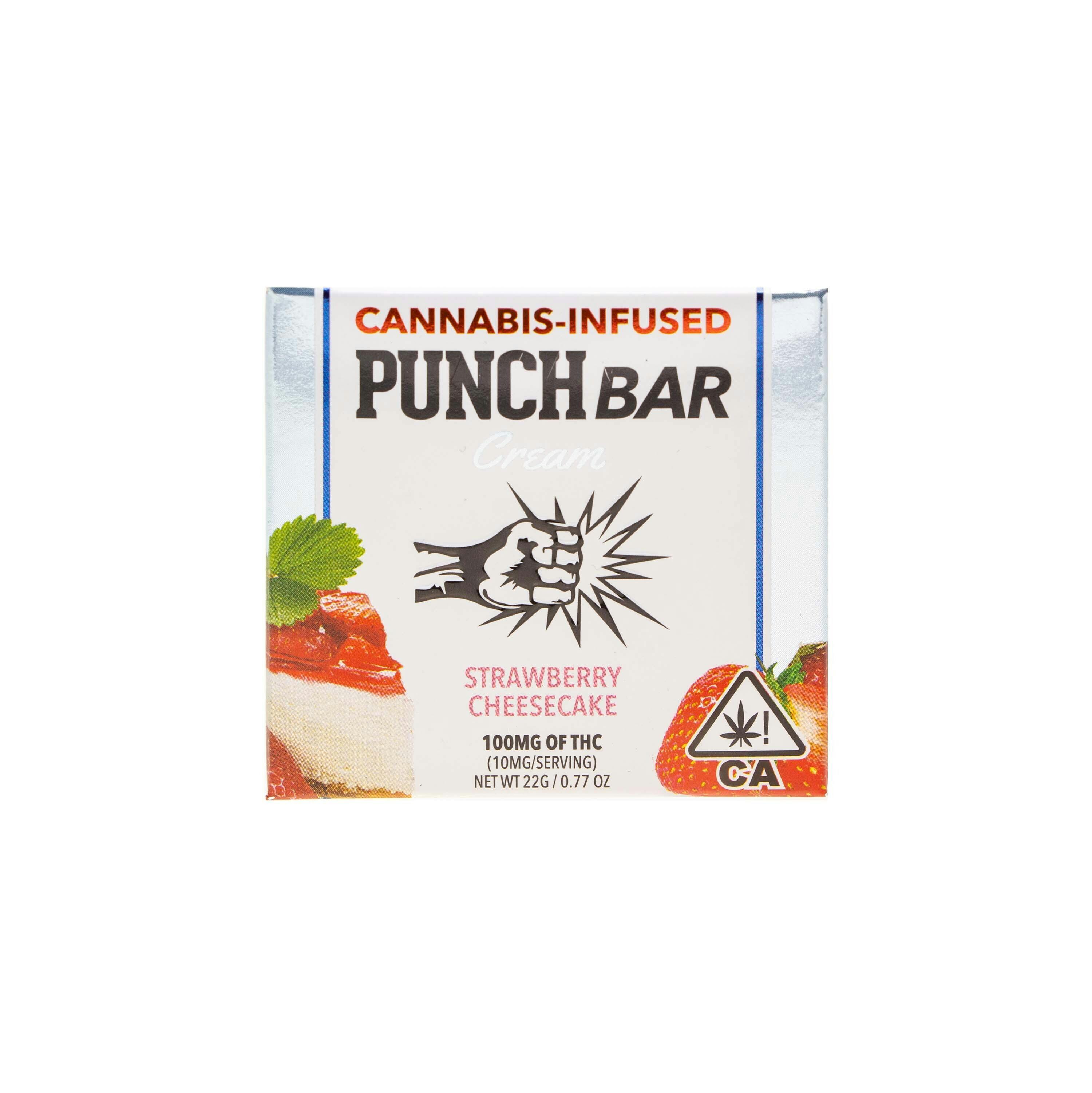 Punch Edibles — Strawberry Cheesecake