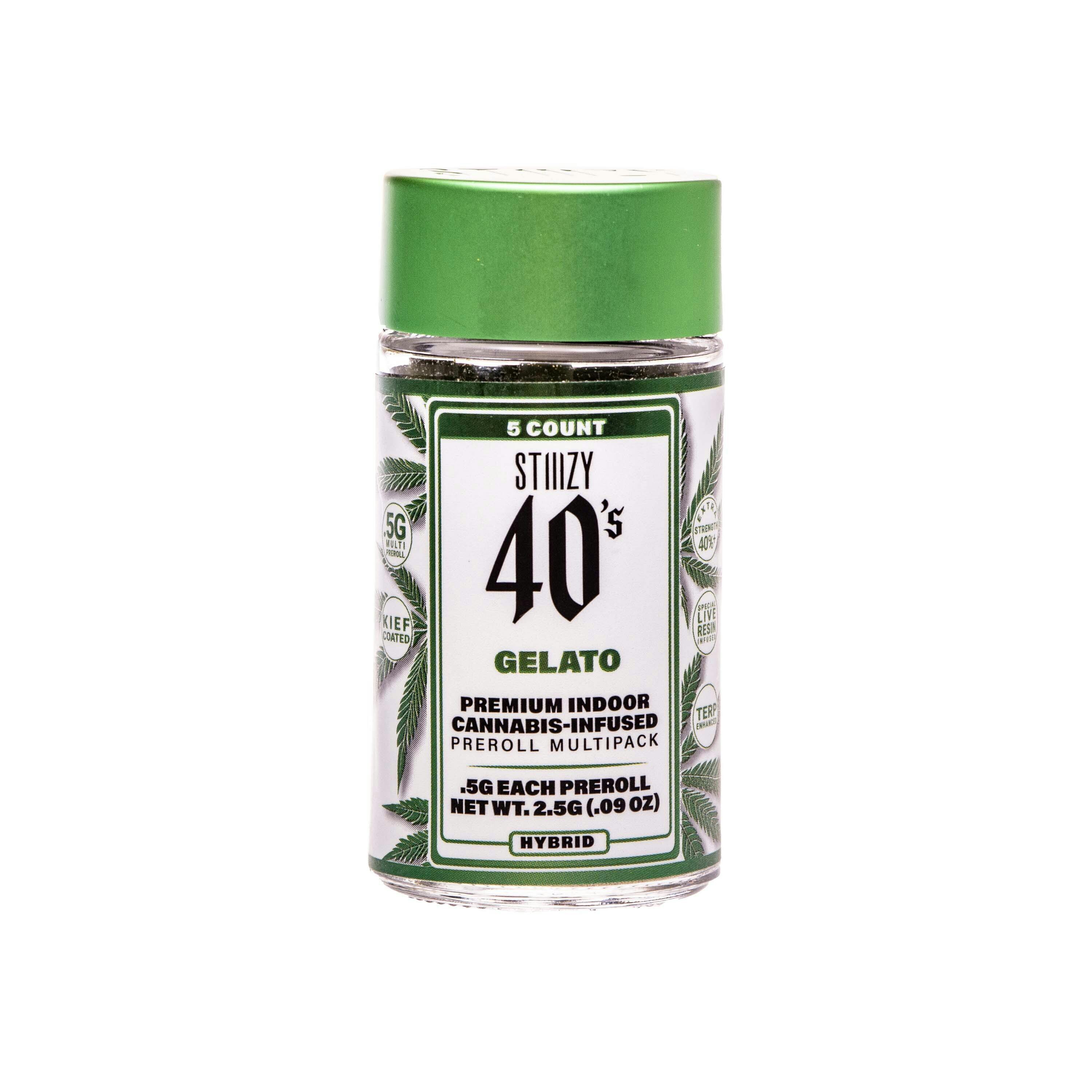 Stiiizy | 40's Skywalker OG Gelato Pre-roll Pack (2.5g)